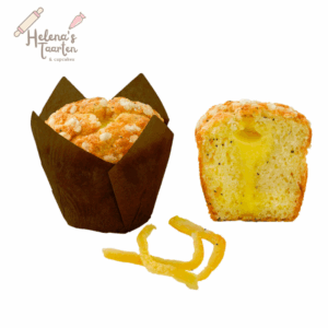Muffin lemon poppy seed vegan